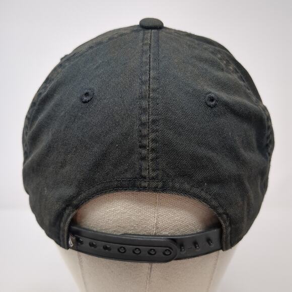 Keep The Country Stoned Snapback 5 Panel Cap Black One Size Adjustable Volcom - Picture 6 of 8